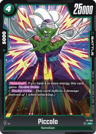 Piccolo - FP-018 (FP-018) - Fusion World Promotion Cards and Packs