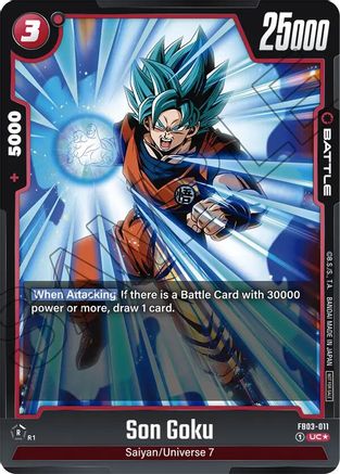 Son Goku - FB03-011 (Championship Pack 02) (FB03-011) - Tournament and Championship Promos Holofoil