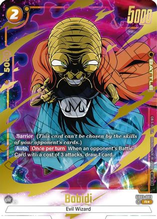 Babidi - FB03-083 (Championship Pack 02) (Gold) (FB03-083) - Tournament and Championship Promos Holofoil