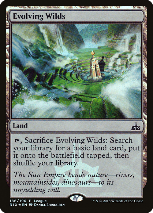 Evolving Wilds (LEP-186) - Rivals of Ixalan Promos Foil