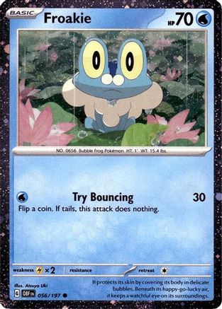 Froakie (Cosmos Holo) 056/197  - Holofoil Miscellaneous Cards & Products - Promo