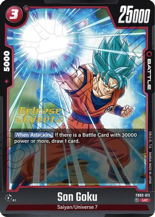 Son Goku - FB03-011 (FB03-011) - Raging Roar Release Event Cards