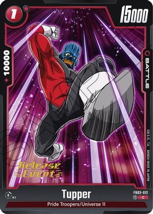 Tupper (FB03-012) - Raging Roar Release Event Cards