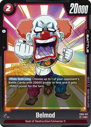 Belmod (FB03-021) - Raging Roar Release Event Cards