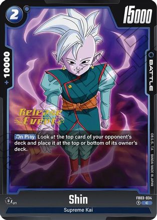 Shin (FB03-034) - Raging Roar Release Event Cards