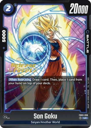 Son Goku - FB03-036 (FB03-036) - Raging Roar Release Event Cards