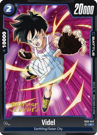 Videl - FB03-043 (FB03-043) - Raging Roar Release Event Cards