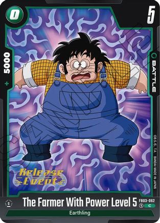 The Farmer With Power Level 5 (FB03-062) - Raging Roar Release Event Cards