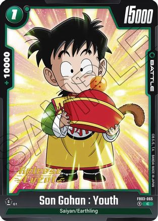 Son Gohan : Youth - FB03-065 (FB03-065) - Raging Roar Release Event Cards