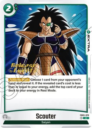 Scouter (FB03-076) - Raging Roar Release Event Cards
