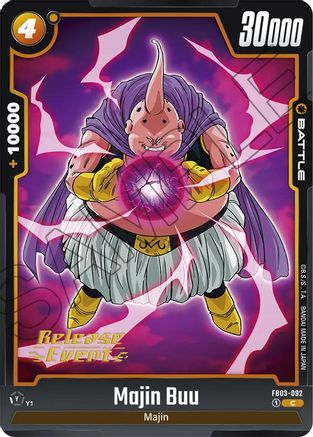 Majin Buu - FB03-092 (FB03-092) - Raging Roar Release Event Cards