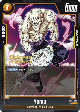 Yamu (FB03-096) - Raging Roar Release Event Cards