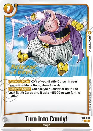 Turn Into Candy! (FB03-098) - Raging Roar Release Event Cards