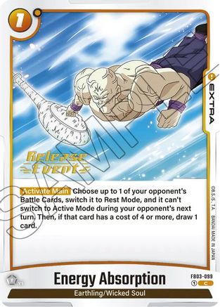 Energy Absorption (FB03-099) - Raging Roar Release Event Cards