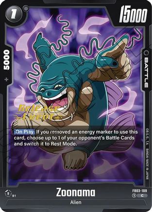 Zoonama (FB03-109) - Raging Roar Release Event Cards