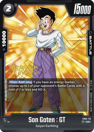 Son Goten : GT (FB03-113) - Raging Roar Release Event Cards