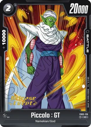 Piccolo : GT (FB03-126) - Raging Roar Release Event Cards