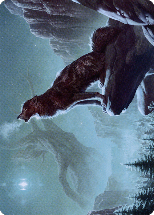 Sarulf's Packmate // Sarulf's Packmate (ASKHM-051) - Art Series: Kaldheim (Borderless)