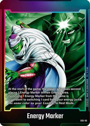 Energy Marker (E03-03) (E03-03) - Fusion World Energy Markers Holofoil