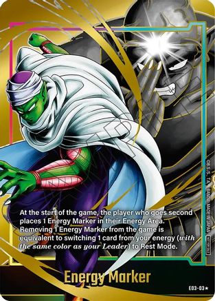 Energy Marker (E03-03) (Gold) (E03-03) - Fusion World Energy Markers Holofoil