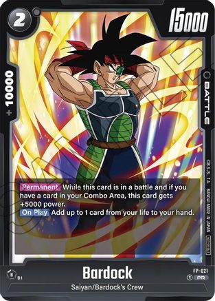 Bardock - FP-021 (FP-021) - Fusion World Promotion Cards and Packs