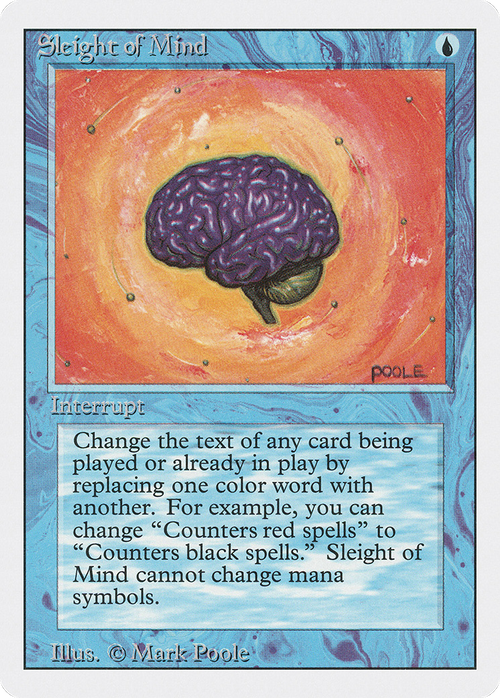 Sleight of Mind (3ED-) - Revised Edition