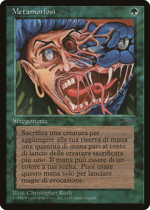 Metamorphosis (Italian) - "Metamorfosi" (REN-) - Rinascimento
