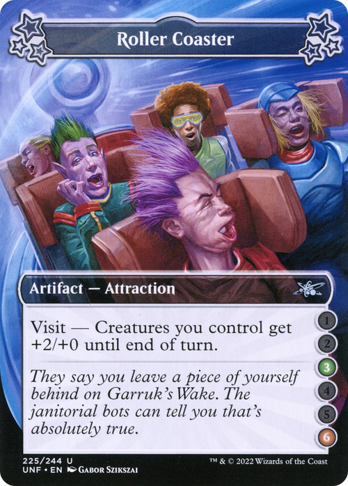 Roller Coaster (3-6) (UNF-225) - Unfinity Foil
