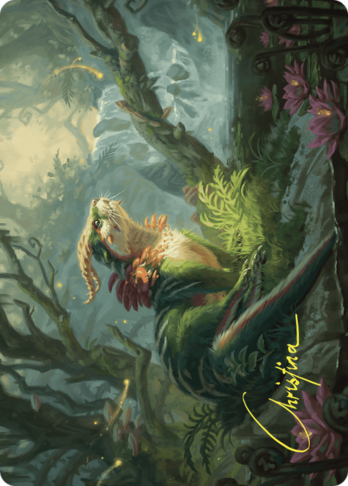 Elusive Otter // Elusive Otter (AWOE-037) - Wilds of Eldraine Art Series (Borderless)