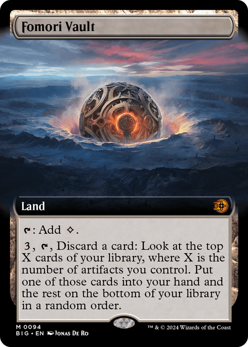 Fomori Vault (Extended Art) (BIG-094) - The Big Score: (Extended Art)