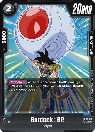 Bardock : BR (Tournament Pack 03) (FB03-122) - Tournament and Championship Promos Holofoil