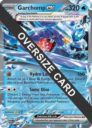 Garchomp ex 038/182  - Holofoil Jumbo Cards - Promo