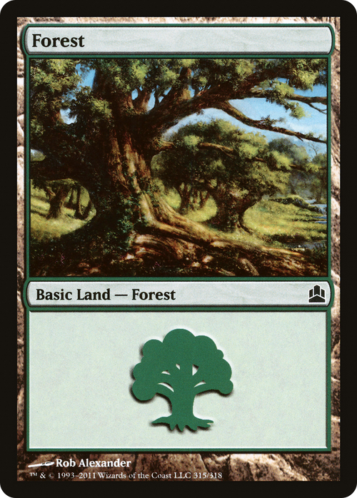 Forest (315) (CMD-315) - Commander 2011