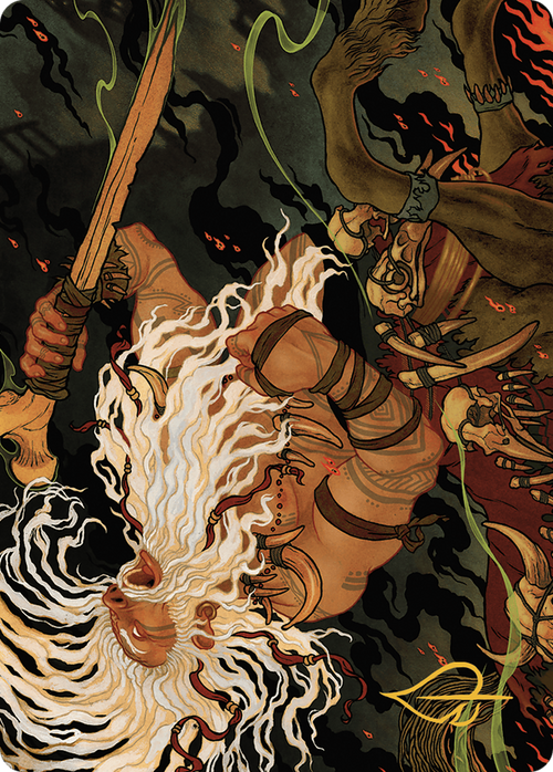 Yarus, Roar of the Old Gods // Yarus, Roar of the Old Gods (AMKM-046) - Murders at Karlov Manor Art Series (Borderless)