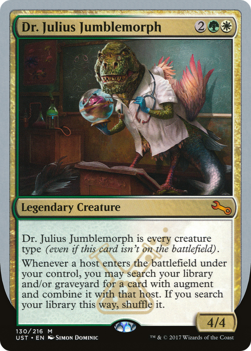 Dr. Julius Jumblemorph (UST-130) - Unstable Foil