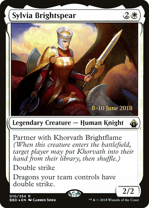 Sylvia Brightspear (LARP-10S) - Battlebond Promos Foil