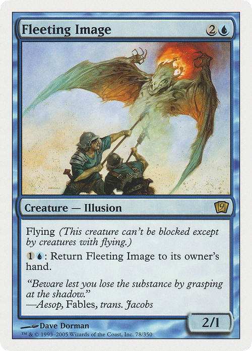 Fleeting Image (9ED-078) - 9th Edition Foil