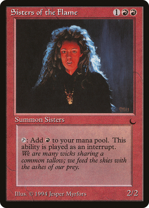 Sisters of the Flame (DRK-) - The Dark