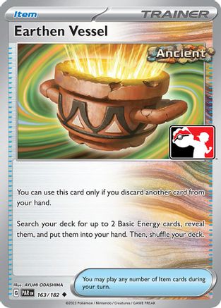 Earthen Vessel 163  - Holofoil Prize Pack Series Cards - Uncommon