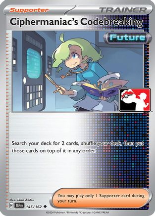 Ciphermaniac's Codebreaking 145  Prize Pack Series Cards - Uncommon