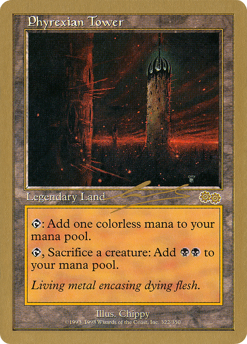 Phyrexian Tower - 2000 Nicolas Labarre (USG) (WCD-) - World Championship Decks 2000