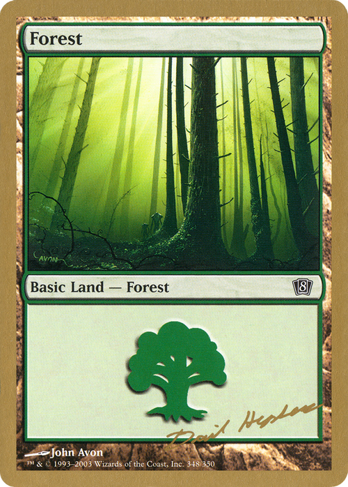 Forest (348) - 2003 Dave Humpherys (8ED) (WCD-DH348) - World Championship Decks 2003