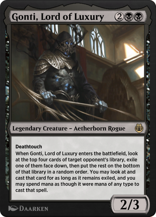 Gonti, Lord of Luxury (KLR-093) - Kaladesh Remastered