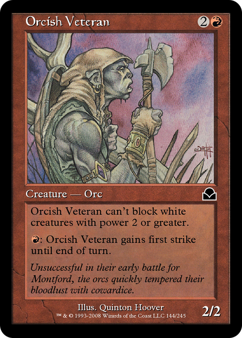 Orcish Veteran (ME2-144) - Masters Edition II