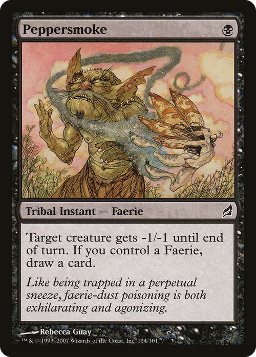 Peppersmoke (LRW-134) - Lorwyn Foil