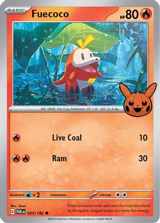 Fuecoco 023  Trick or Trade BOOster Bundle 2024 - Common