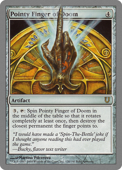 Pointy Finger of Doom (UNH-126) - Unhinged