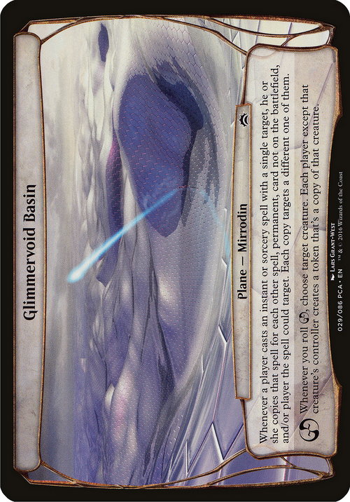 Glimmervoid Basin (Planechase Anthology) (OVER-029) - Planechase Anthology Planes