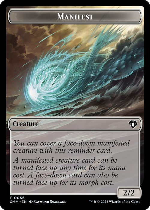 Manifest (TCMM-056) - Commander Masters Tokens Foil
