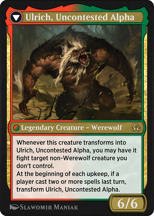 Ulrich of the Krallenhorde // Ulrich, Uncontested Alpha (SIR-246) - Shadows over Innistrad Remastered